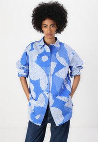 Marimekko HEITTO UNIKKO - Skjortebluse - blue/white