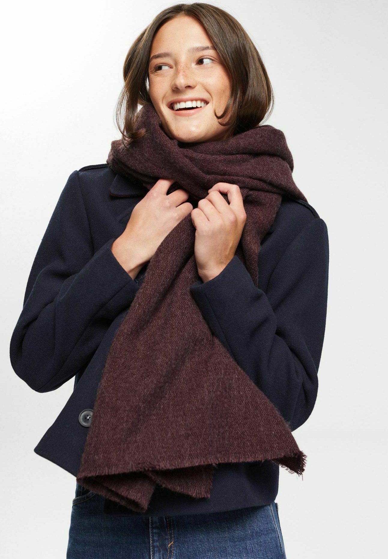 Esprit Bufanda - bordeaux red/burdeos -