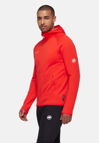 Mammut ACONCAGUA HOODED - Giacca in pile - mammut red