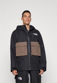 The North Face DRAGLINE JACKET - Lumelauajope - black/smokey brown