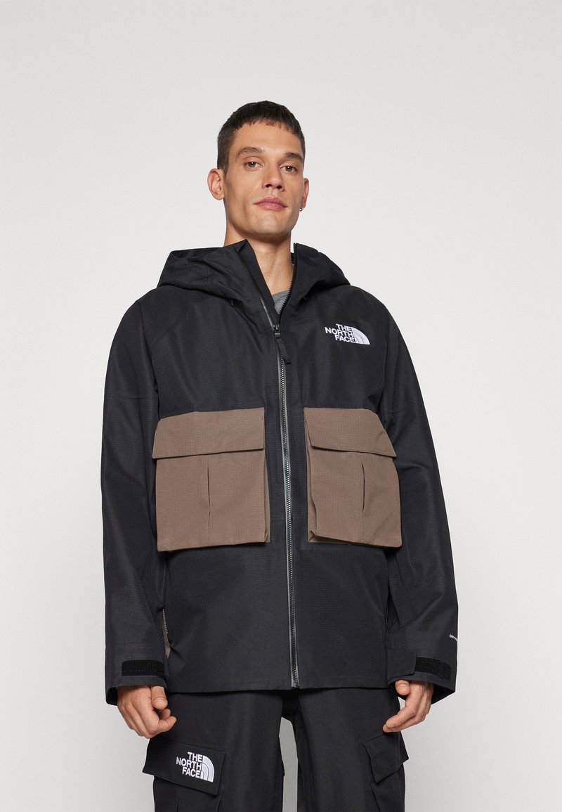 The North Face DRAGLINE JACKET - Lumelauajope - black/smokey brown