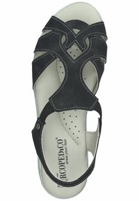 Arcopedico Páskové sandály  - black