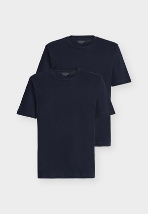 DOUBLE PACK CREW NECK TEE - T-shirts - sky captain blue