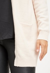 VILA VIRIL OPEN  - Chaqueta de punto - nude