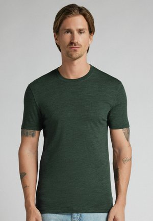 WARM EFFECT - T-shirt basic - green
