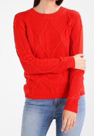 Pullover - red