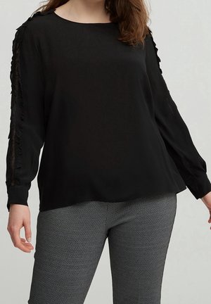 Bluse - black
