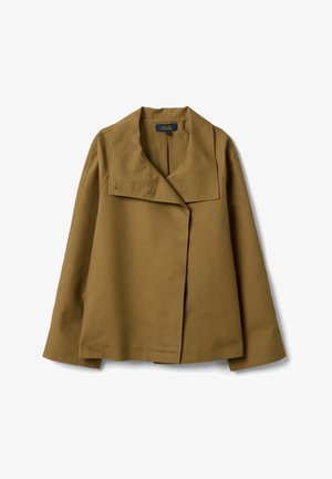 OVS, JACKET WITH BUTTONS, REGULAR FIT - Giacca leggera - olive green