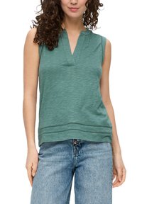 s.Oliver ÄRMELLOSE  - Top - helles petrol