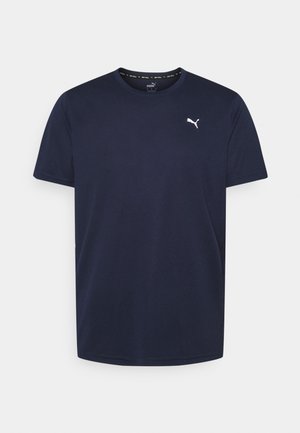 PERFORMANCE TEE - Sports T-shirt - peacoat