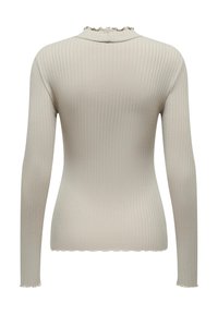 JDY JDYFRANSISKA LIFE NOOS - Long sleeved top - hellgrau