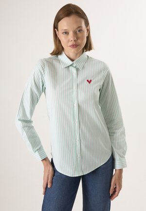 STRIPED - Hemdbluse - green