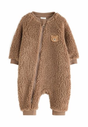 Next, TWO WAY ZIP SLEEPSUIT - Pijama de bebé - brown bear borg