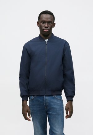 JJECHARGE JACKET - Giubbotto Bomber - navy blazer