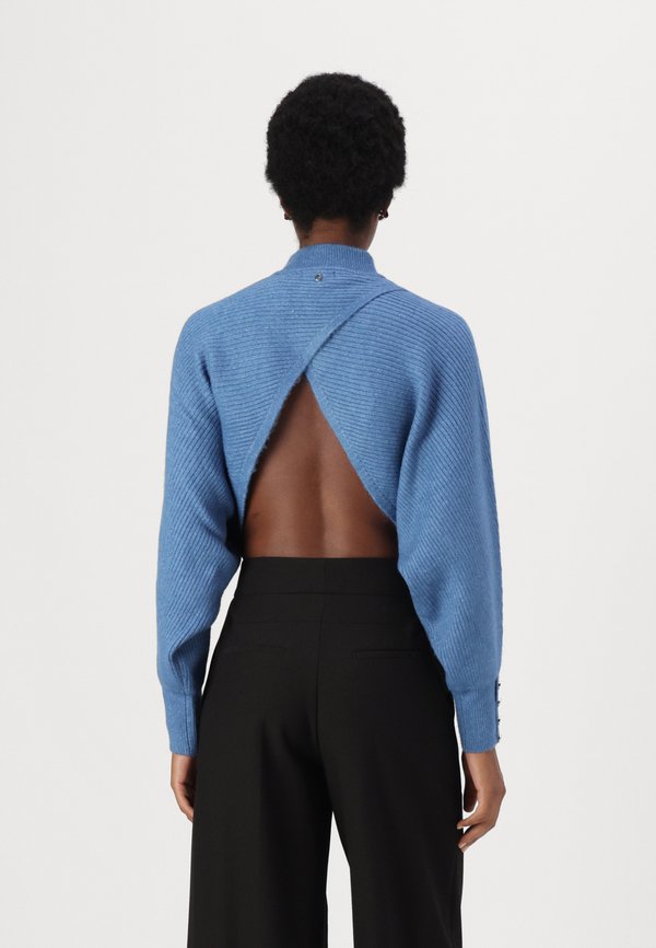 CROSS BACK  - Jumper - nordic sea multi3