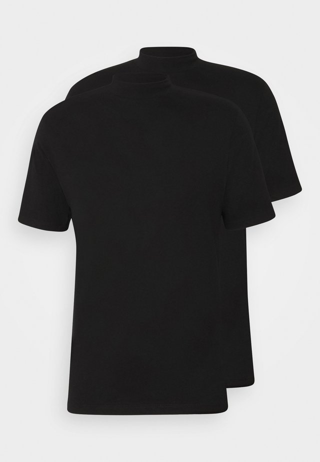 TURTLE 2 PACK - T-shirt basic - black