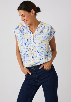 Damart, CLIMATYL - TUNISIAN COLLAR SLEEVELESS - Blusa - white imp