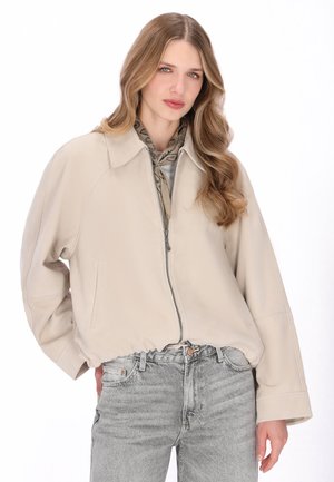 Bőrdzseki - offwhite