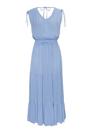 Maksi garuma kleita - himmelblau