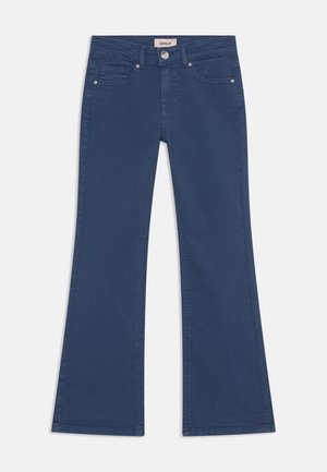 KMGSUNN ANNE LIFE FLAIRED PANT - Platėjantys džinsai - vintage indigo