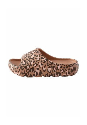 Next REGULAR FIT - CHUNKY - Natikači za na bazen - animal print