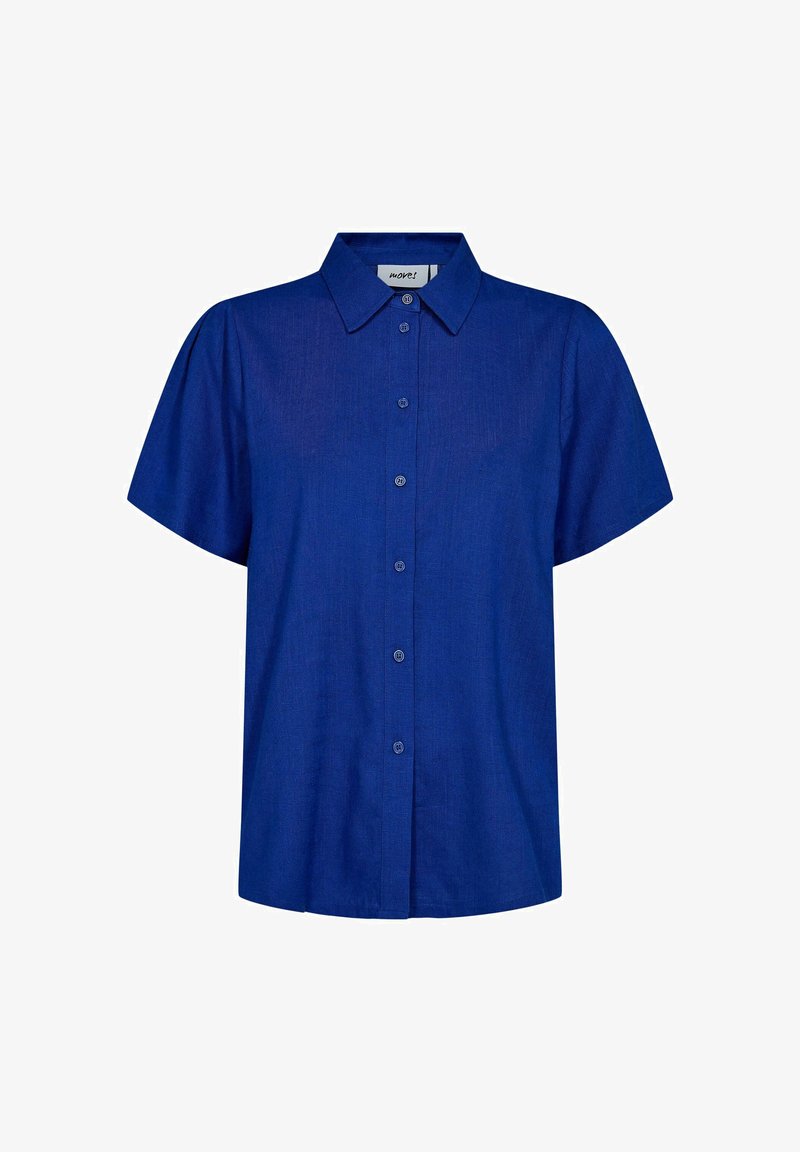 Moves KOLUNA - Button-down blouse - nebulas blue