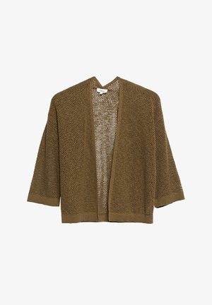 s.Oliver, STRICKJACKE - Vest - dunkelbraun