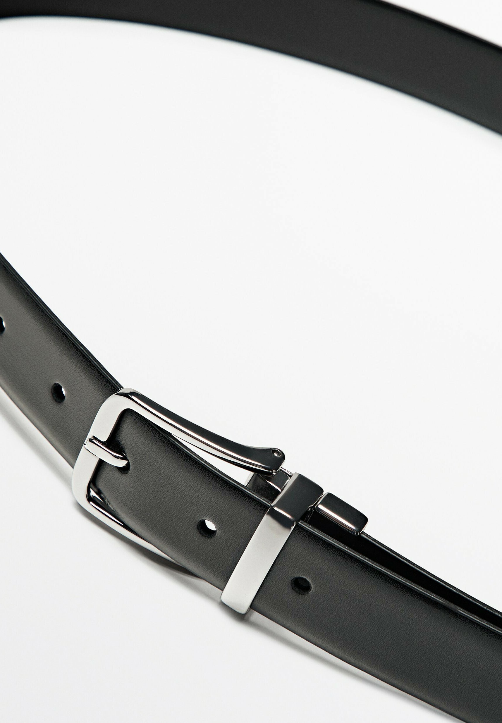 Massimo Dutti REVERSIBLE NAPPA - Belt business - black - Zalando