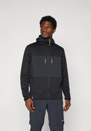 GUIDE HOODY - Cipzáras pulóver - black