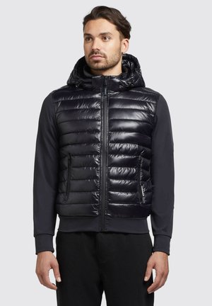 khujo BOLT SHINY - Light jacket - schwarz
