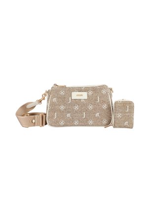 Schoudertas - beige white