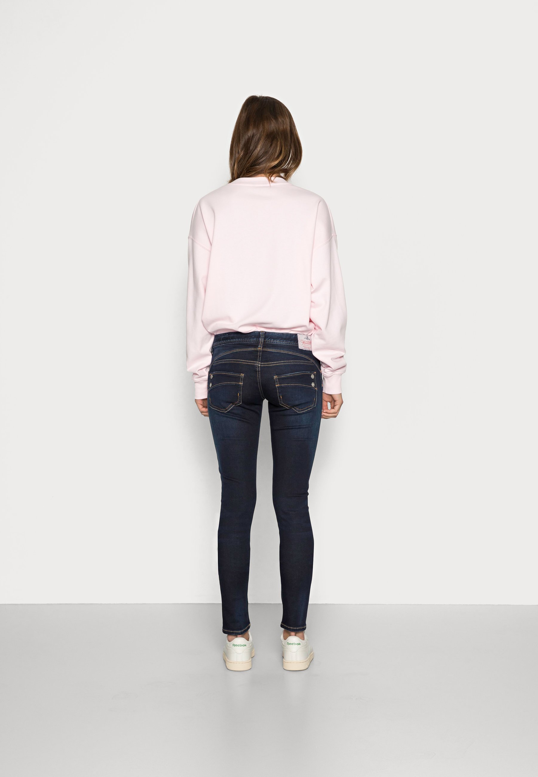 Herrlicher PIPER SLIM REUSED - Jeans Slim Fit - dull/dark-blue denim -  Zalando.de