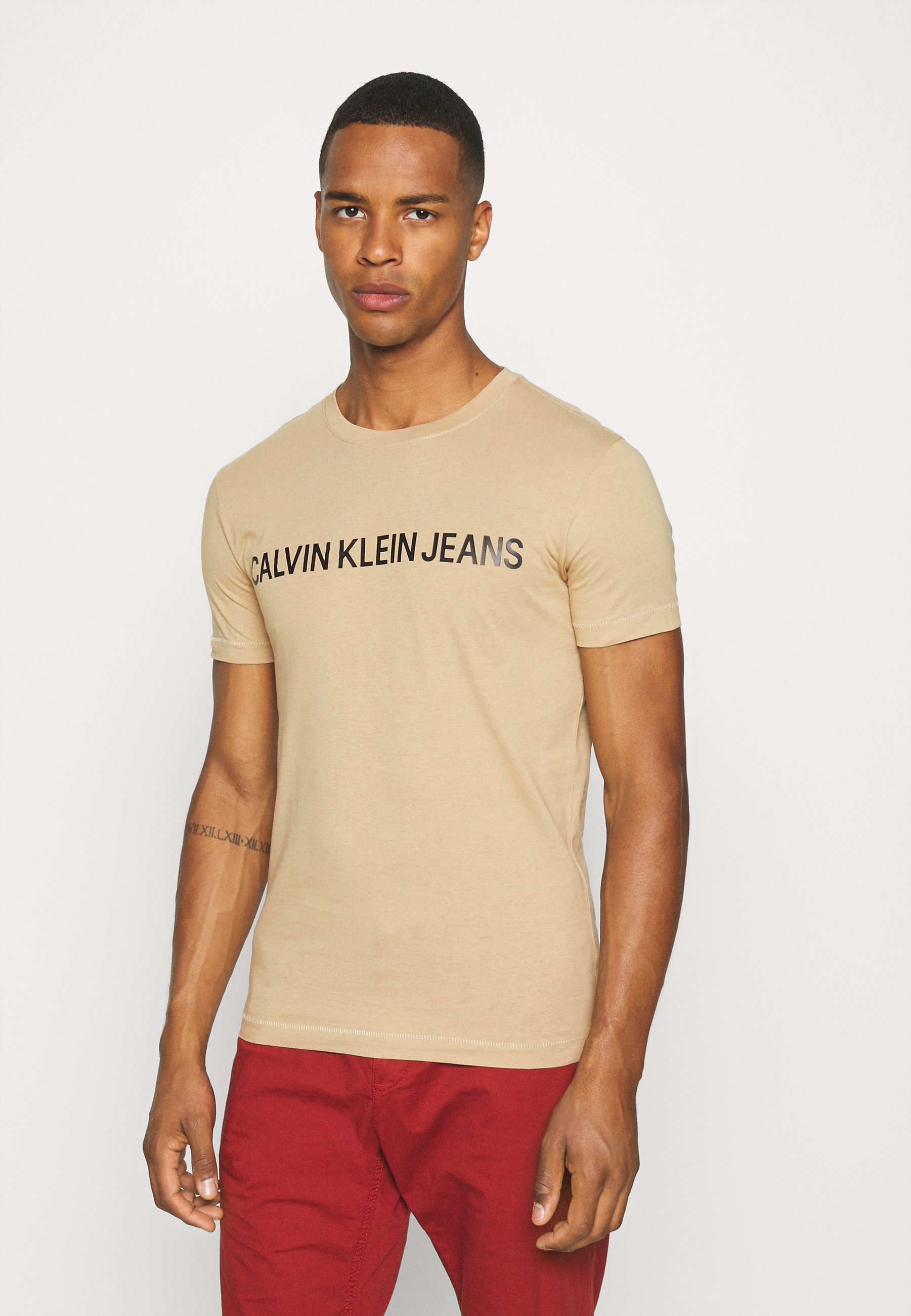 calvin klein t shirt beige