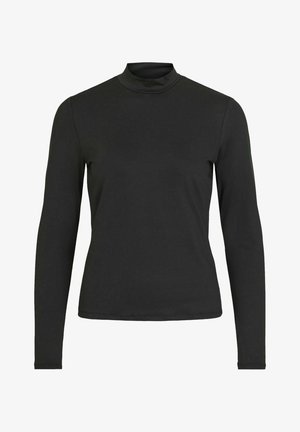 VILA EOA HIGH NECK - Camiseta de manga larga - black