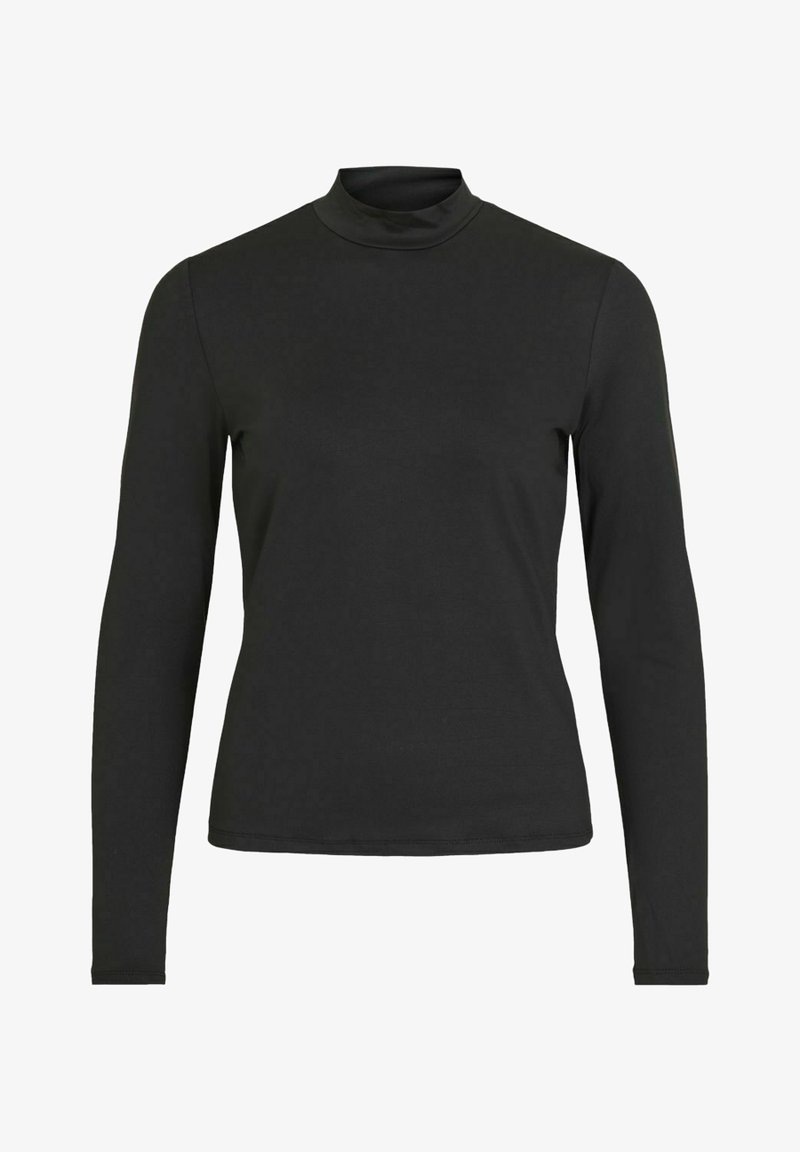 VILA EOA LS HIGH NECK - NOOS - Long sleeved top - black
