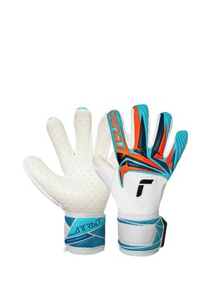 Reusch ATTRAKT SPEEDBUMP - Guanti da portiere - white/light blue