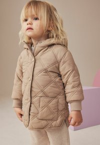 Next SHOWER RESISTANT QUILTED  - REGULAR FIT - Talvemantel - neutral