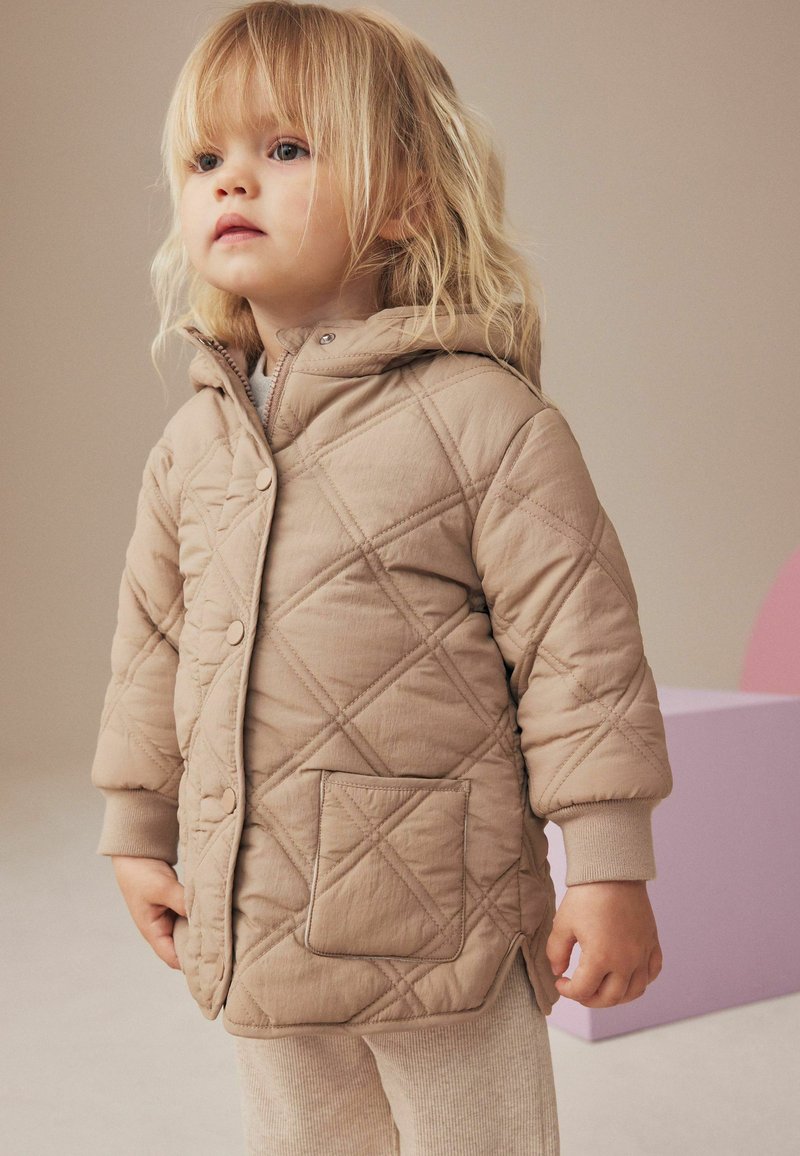 Next SHOWER RESISTANT QUILTED  - REGULAR FIT - Talvemantel - neutral