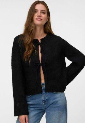 Vero Moda, STRICKJACKE VMVISION STRICKJACKE - Gilet - black