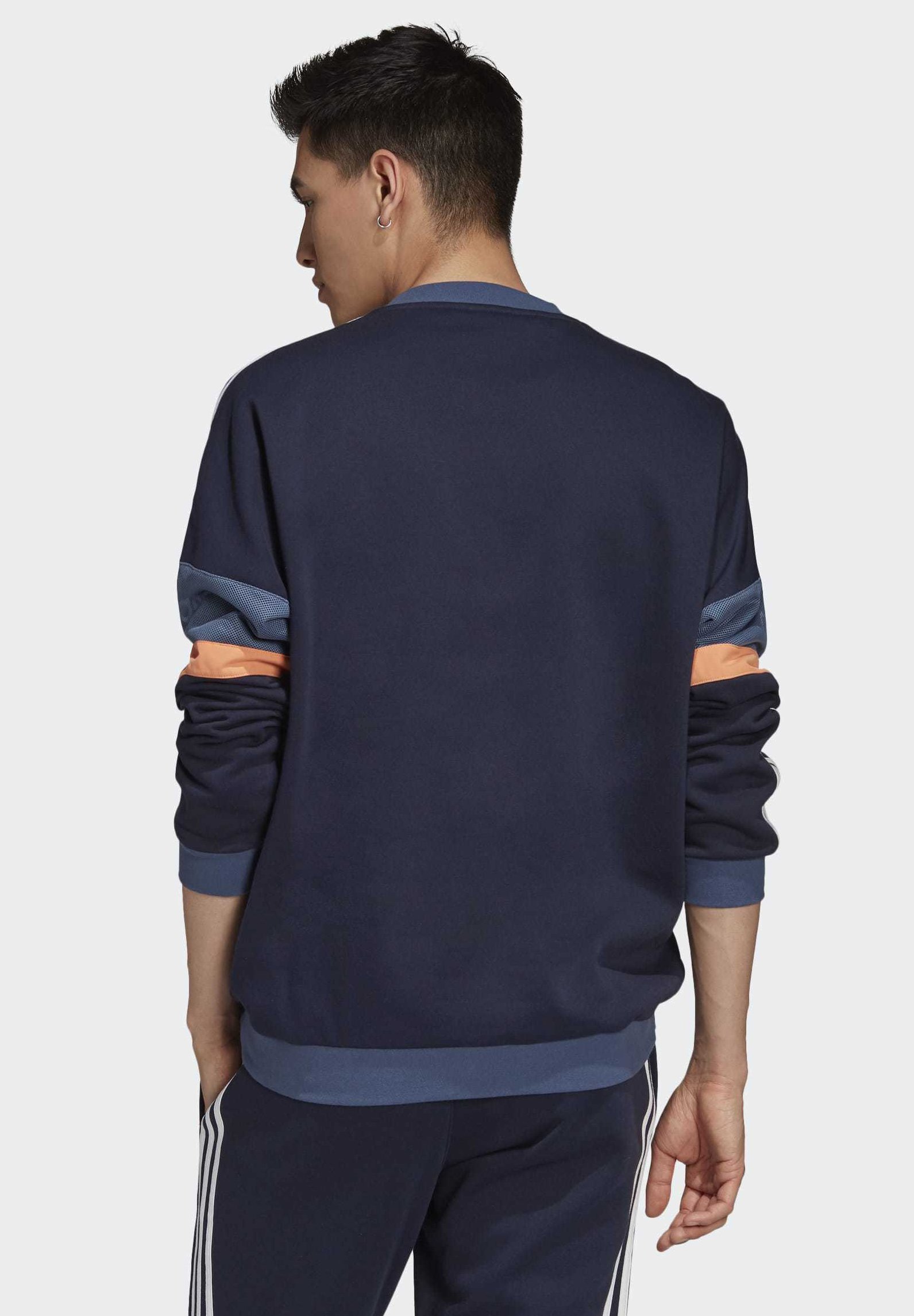 adidas Originals TS TREFOIL SWEATSHIRT Sweatshirt blue adidas Originals TS TREFOIL SWEATSHIRT Sweatshirt blue