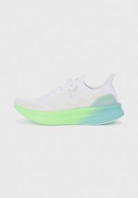 Selected, cloud white/dash grey/lime burst