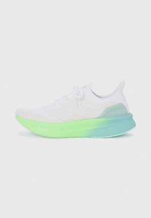 adidas Performance, ULTRABOOST 5X - Zapatillas running asfalto - cloud white/dash grey/lime burst