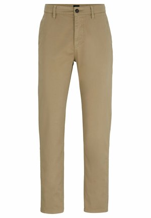 BOSS TAPERED - Pantalones chinos - light pastel brown