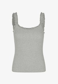 Unselected, grey melange