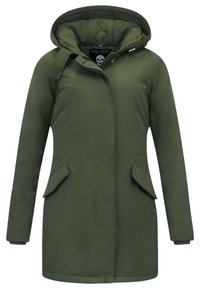 Wintermantel - groen