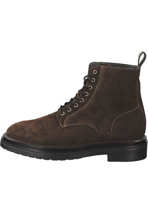 BOGGAR - Schnürstiefelette - dark brown