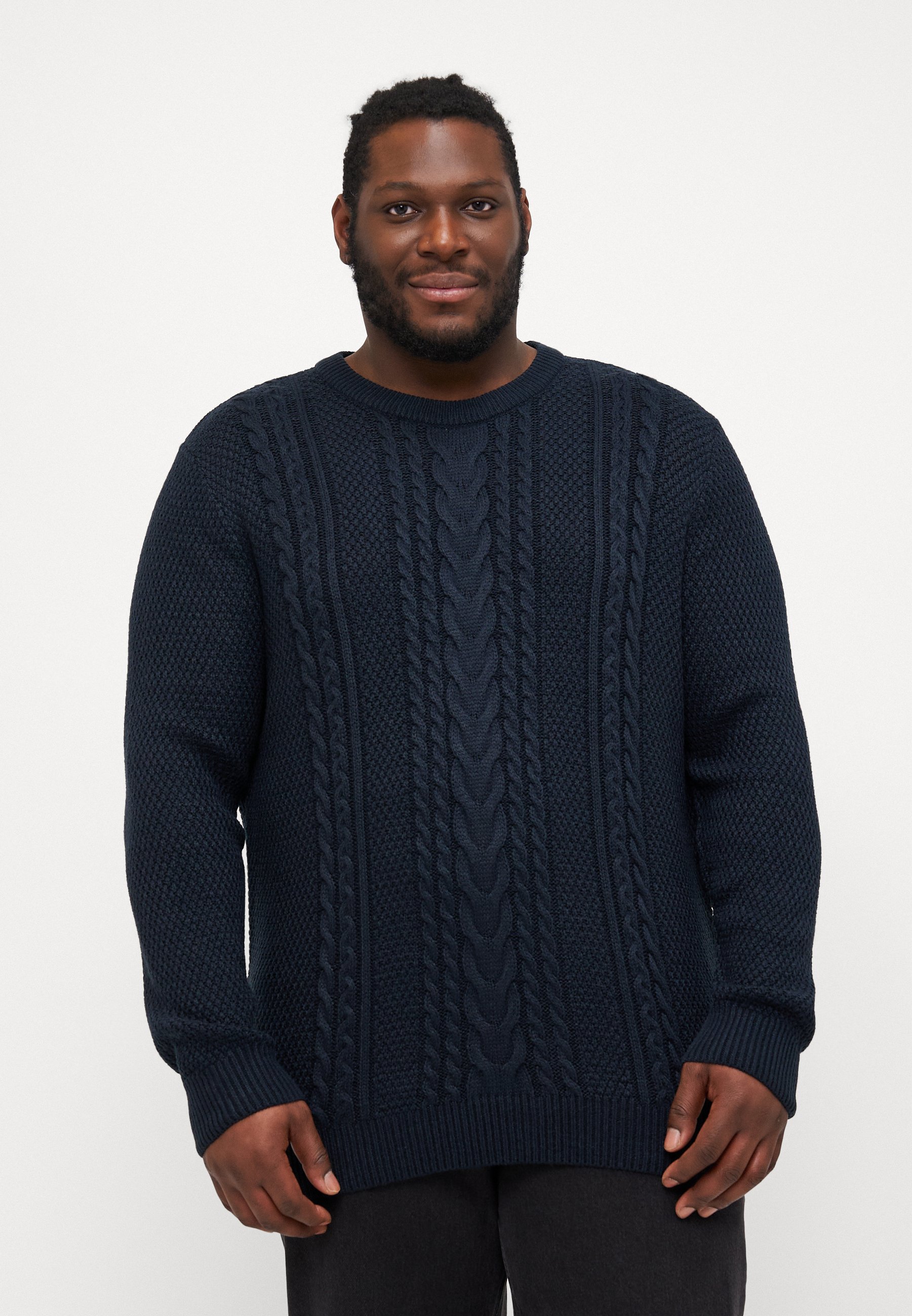 Navy Blue Crew Captain Jumper Jack Jones JJCRAIG CREW NECK Jumper