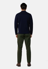 Hackett London Kardigán - midnight blue