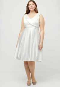 Ulla Popken Koktejlové šaty / šaty na párty - off white