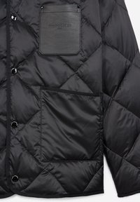 The Kooples Bunda z prachového peří - black